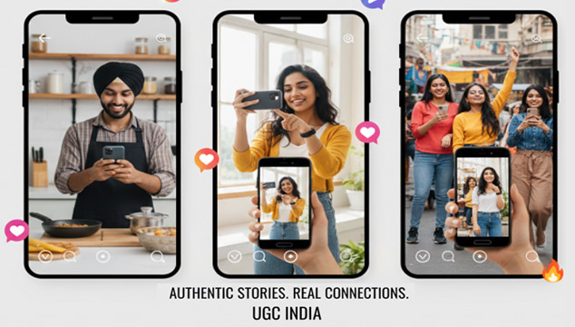 UGC marketing agency in India creating authentic user-generated content for brands